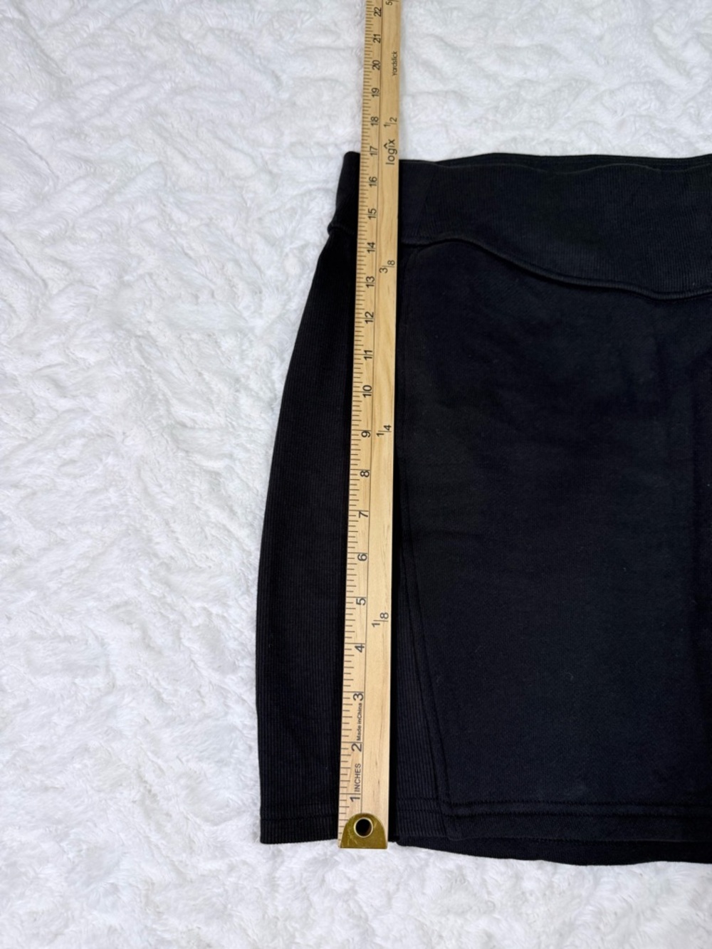 Lululemon Scuba HR high rise Black Performance Mini Skirt - NWT - size L - Picture 11 of 13